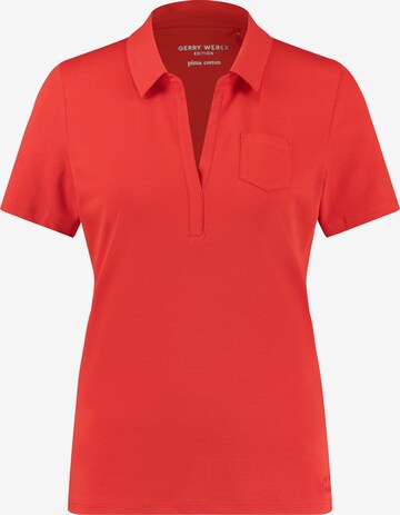 GERRY WEBER Shirt in Rood: voorkant