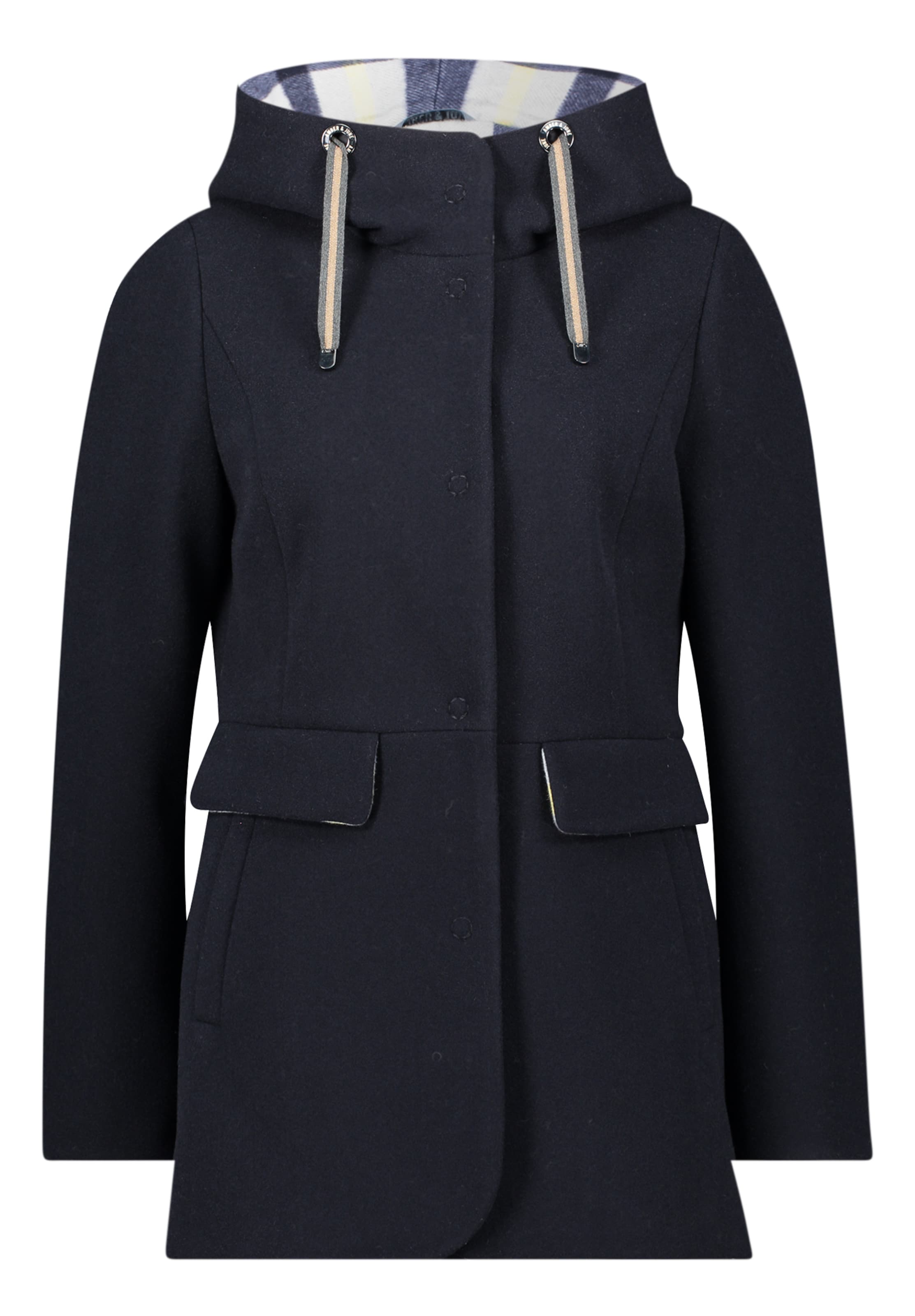 Amber & June Winter jacket in Blue: front