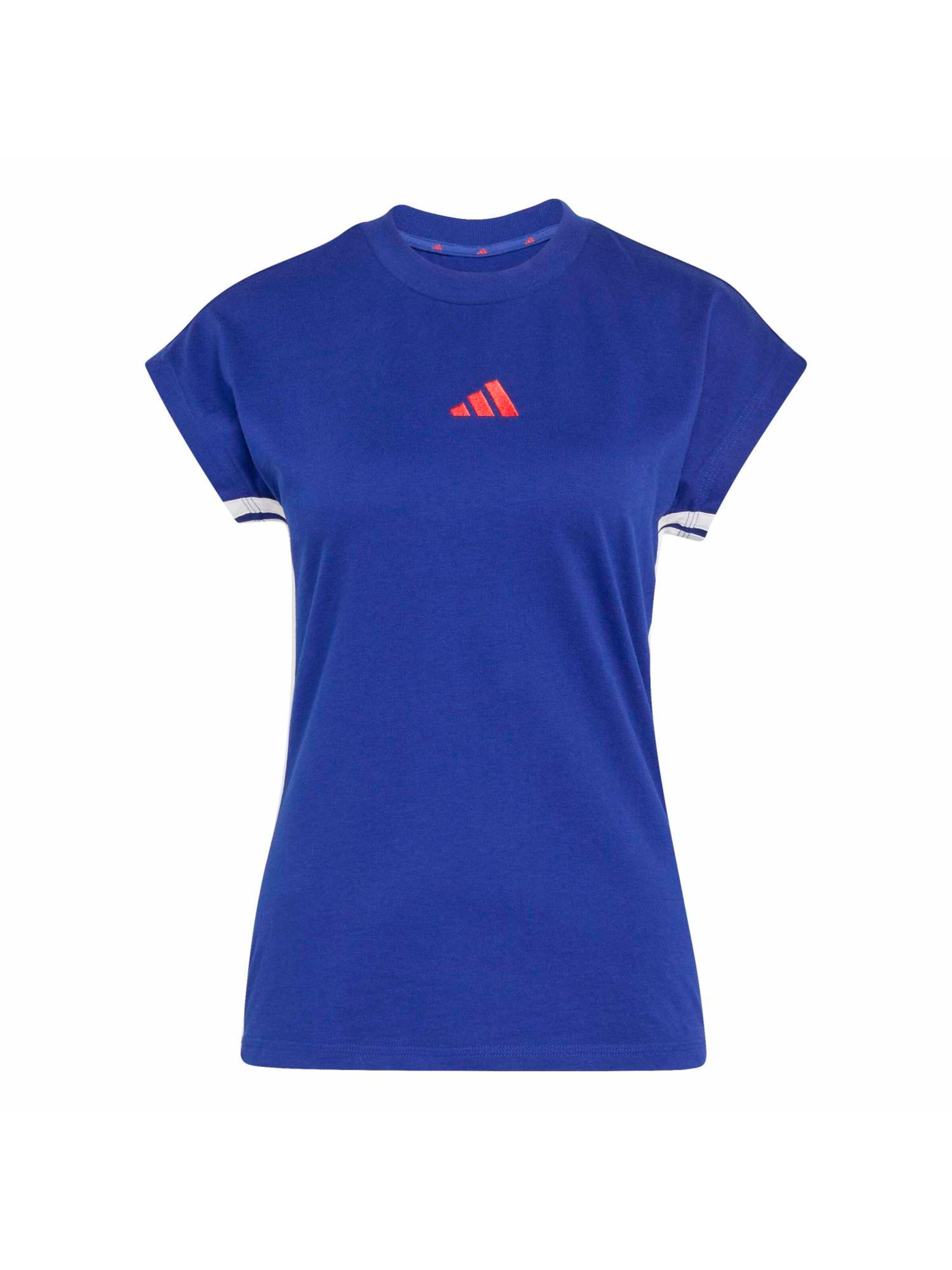 T-shirt fonctionnel ADIDAS SPORTSWEAR en bleu : devant