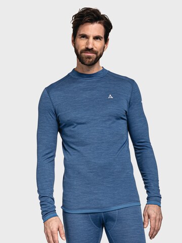 Schöffel Basislaag in Blauw: voorkant