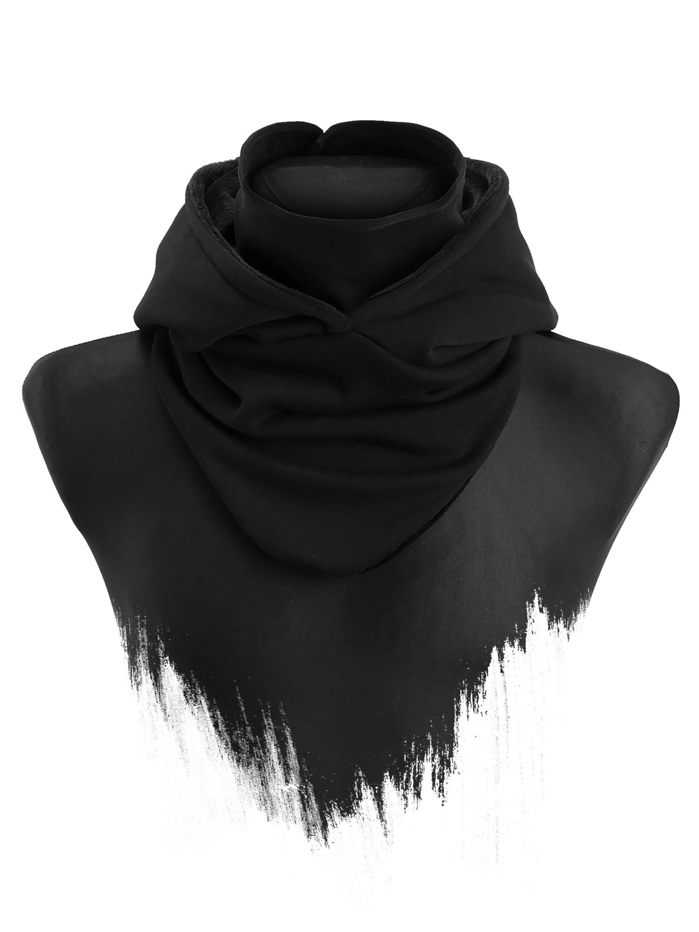Manufaktur13 Scarf 'Hooded Loop' in Black