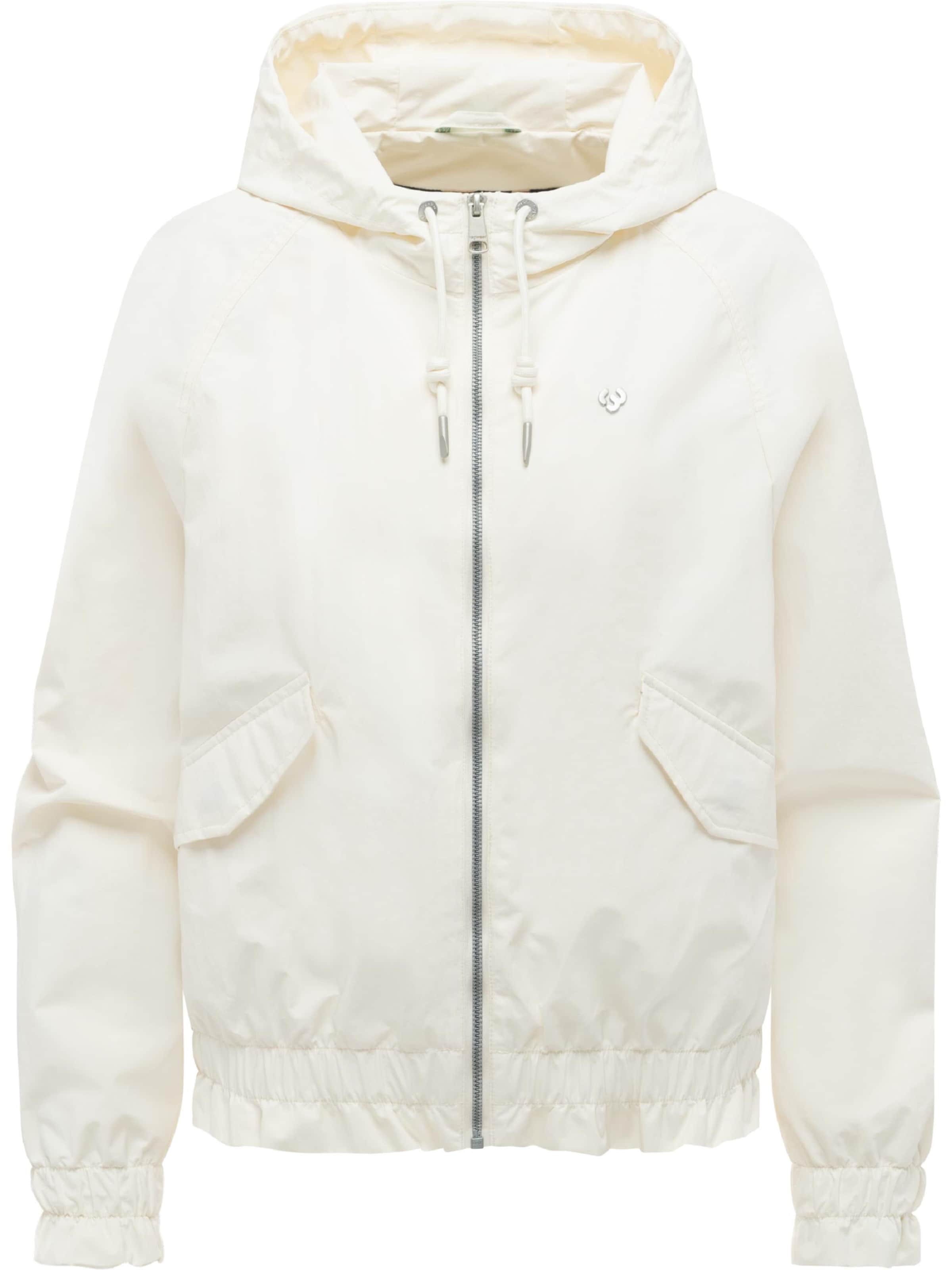 Veste outdoor 'Kissi' Ragwear en blanc : devant