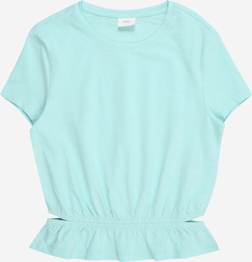 s.Oliver Shirt in Blue: front