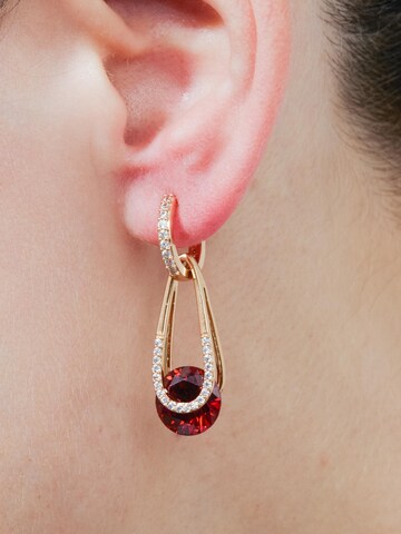 Luxenter Oorbellen 'Gorsu' in Rood