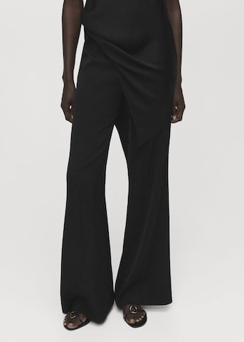 MANGO Wide leg Pants 'Harry' in Black
