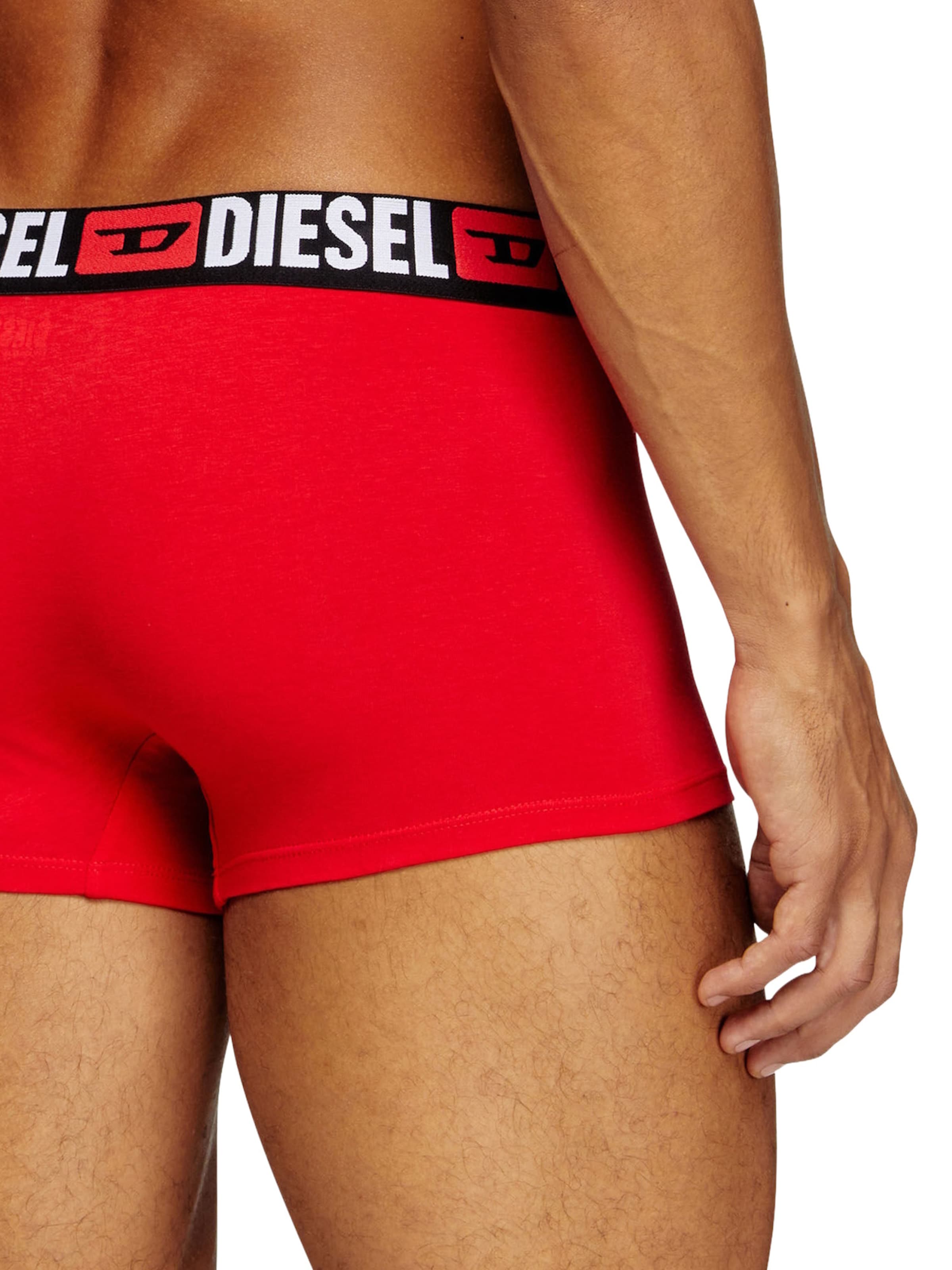 DIESEL Boksershorts 'UMBX-DAMIENTHREEPACK' i rød