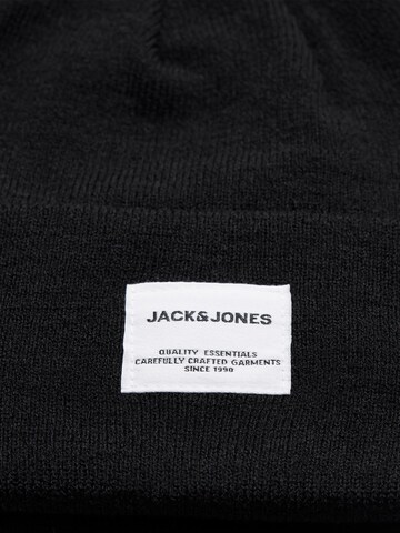 JACK & JONES - Gorros 'Long Knit' em preto