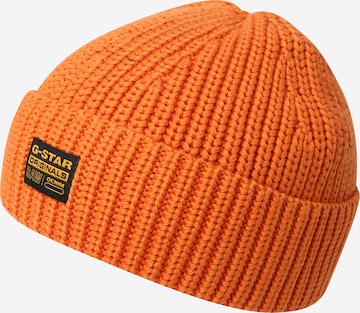 G-Star RAW Müts, värv oranž: eest vaates
