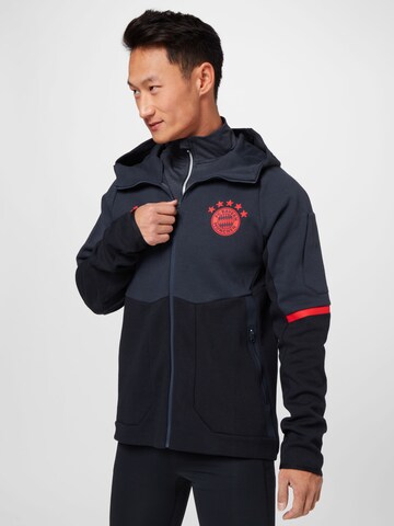 ADIDAS PERFORMANCE Sportjacke 'Fc Bayern Anthem' in Schwarz: predná strana