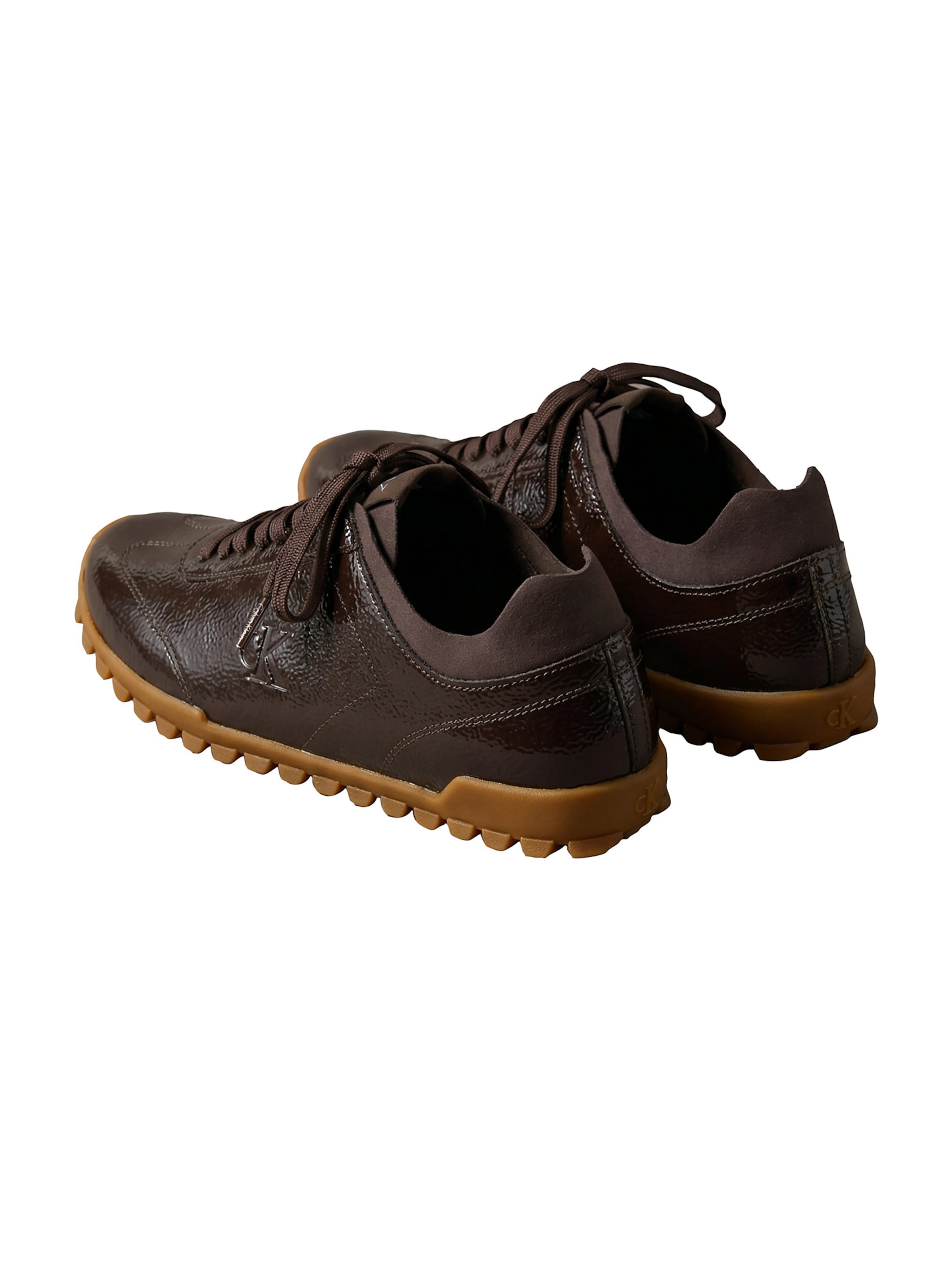 Calvin Klein Platform trainers in Brown
