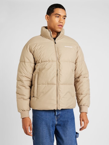 Pegador Winter Jacket 'SOLIN' in Brown: front