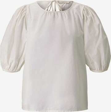 Camicia da donna di TOM TAILOR DENIM in bianco: frontale