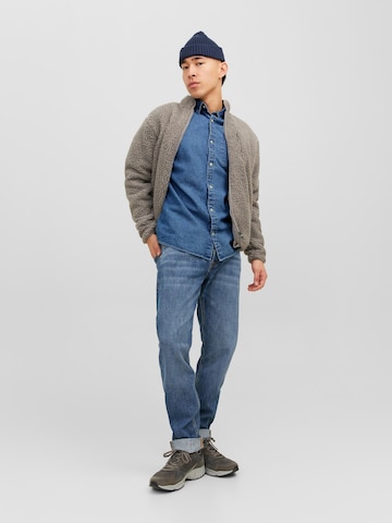 JACK & JONES Regular fit Риза 'TEXAS' в синьо