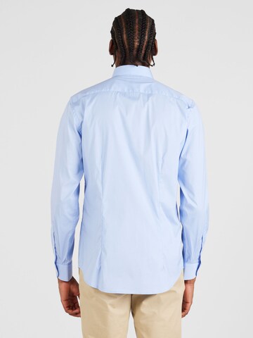 Slim fit Camicia di UNITED COLORS OF BENETTON in blu