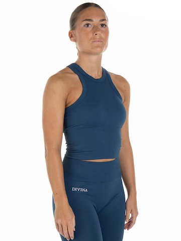 Divina Sporttop 'Sleek' in Blau