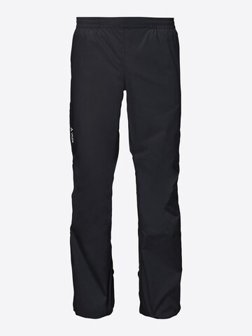 VAUDE Sports trousers 'Drop' in Black: front