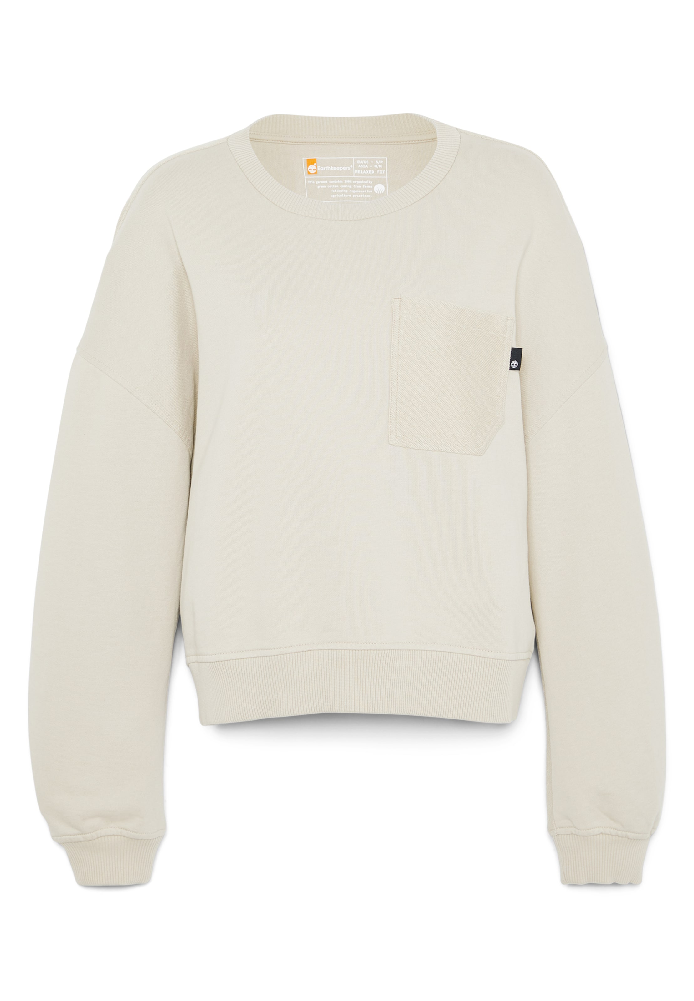 TIMBERLAND Sweatshirt in White: front