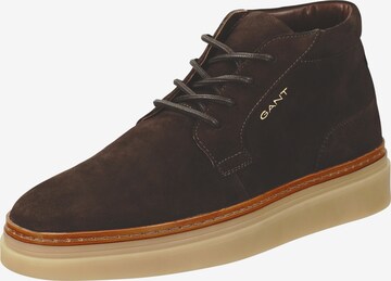 GANT Lace-Up Shoes 'Kinzoon' in Brown: front