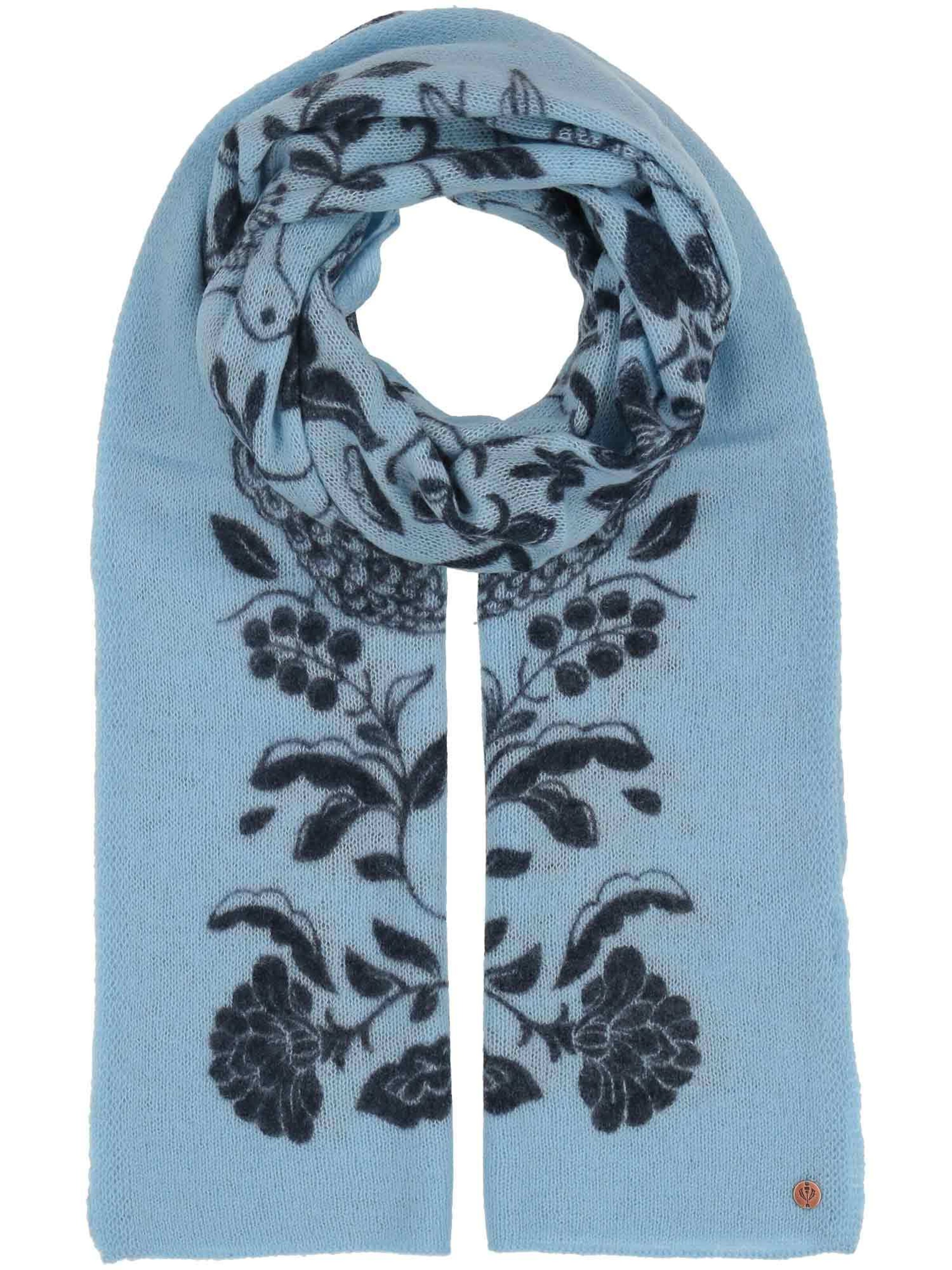 FRAAS Oversizeschal in Blau: Vorderseite