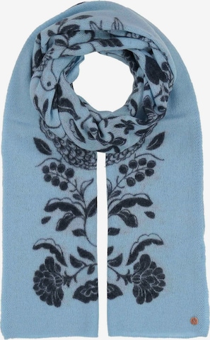 FRAAS Oversizeschal in Blau: Vorderseite