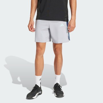 ADIDAS PERFORMANCE Regular Sports trousers in Grey: front