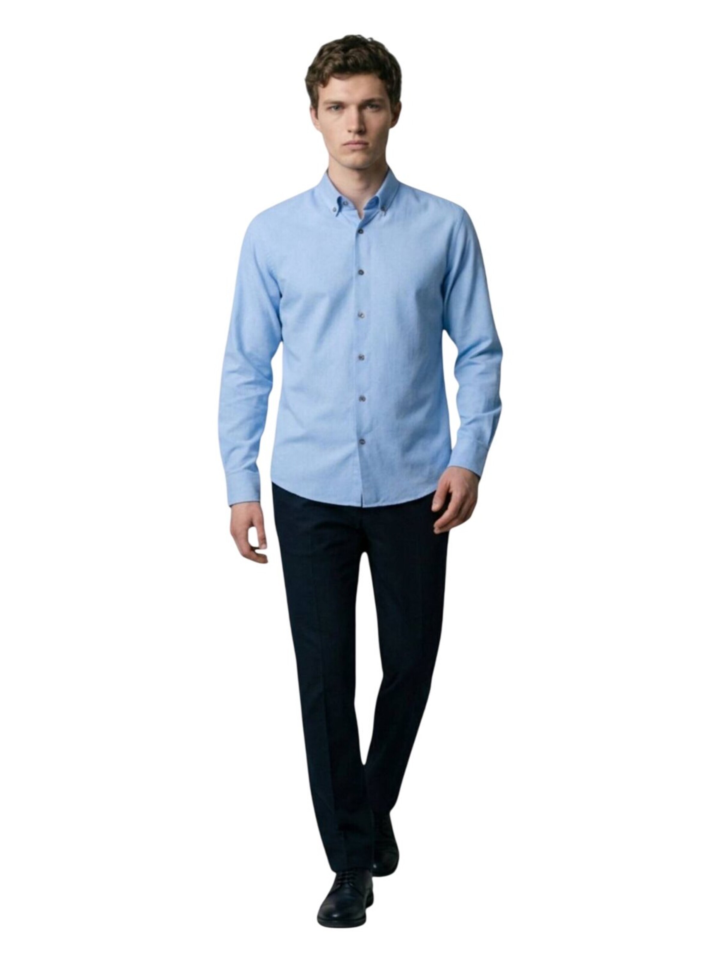Ramsey Regular fit Business shirt in Blue