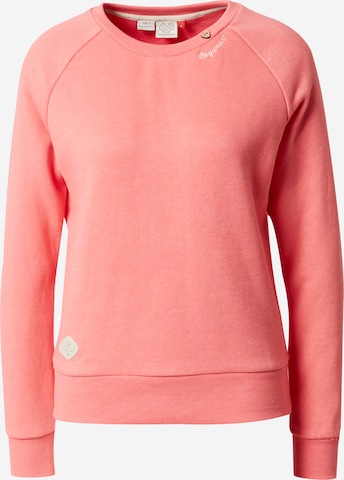 Ragwear Sweatshirt 'JOHANKA' in Oranje: voorkant