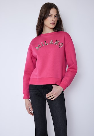Street One Studio Sweatshirt in Pink: front