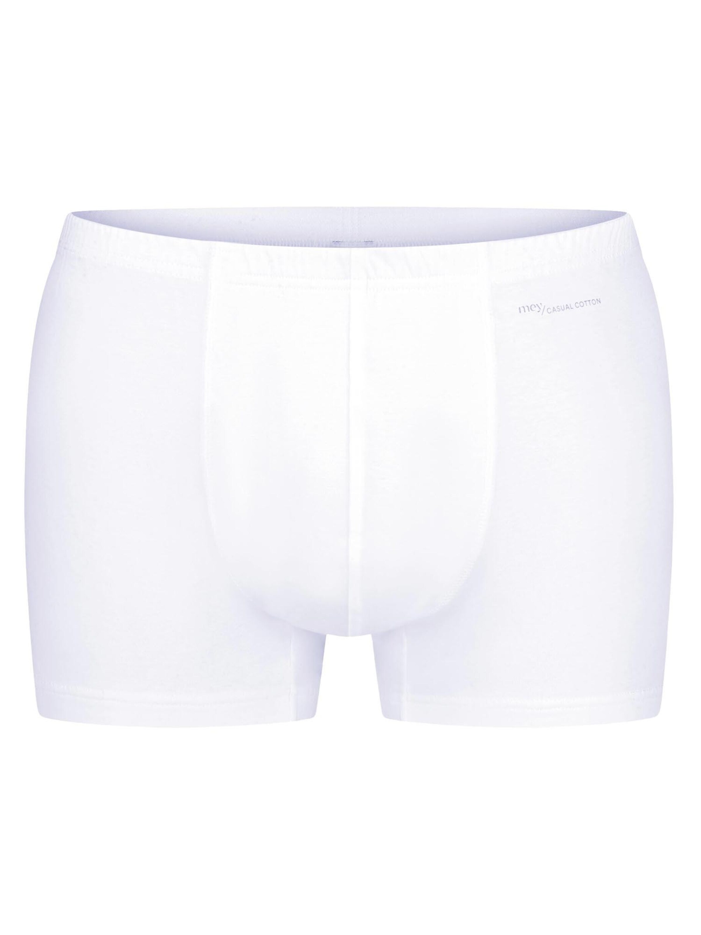 Mey Boxer shorts 'Casual Cotton' in White: front