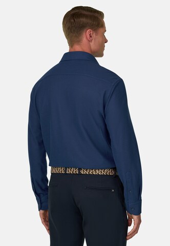Boggi Milano Shirt ' SAKURA ' in Blue