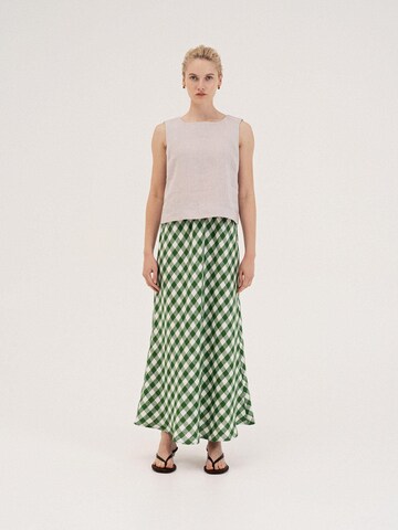 Top 'Lucia' di AmourLinen in beige