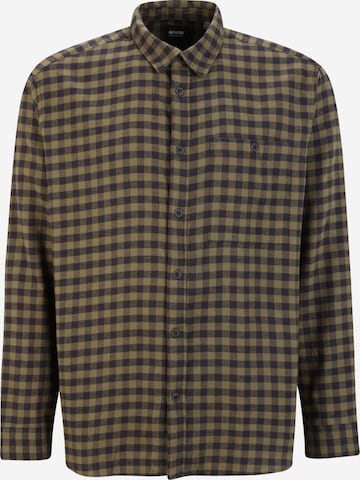 Only & Sons Big & Tall Button Up Shirt 'SEAN' in Green: front