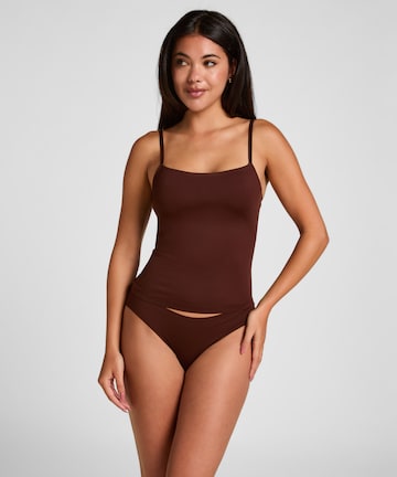 Haut Hunkemöller en marron : devant
