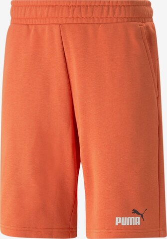 PUMA Workout Pants in Orange: front