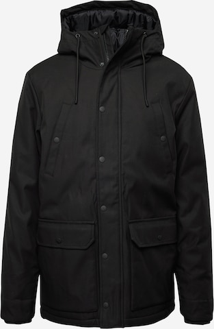 Revolution Parka  'Alpine' in Schwarz: predná strana