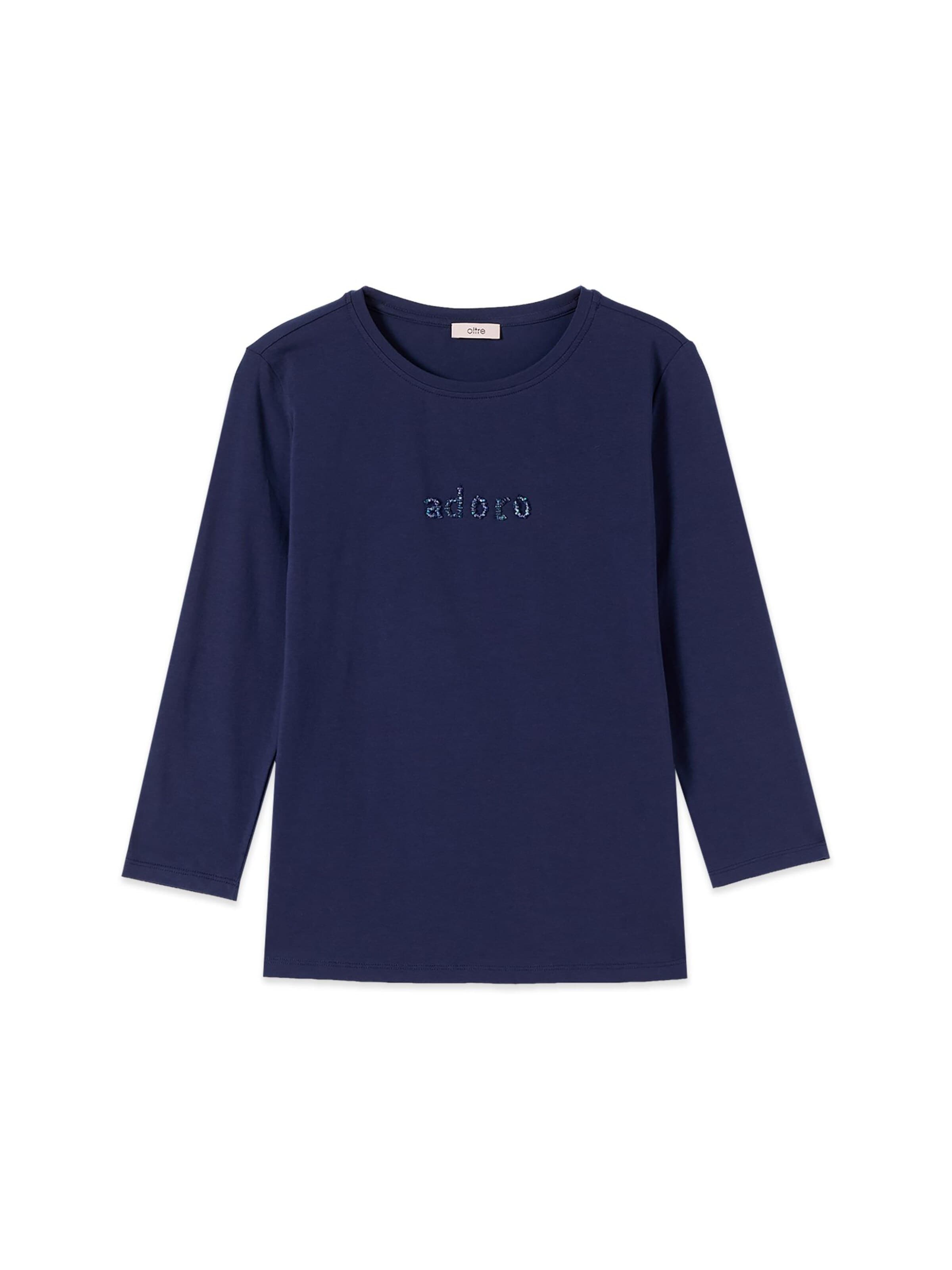 oltre - Camiseta en azul: frente