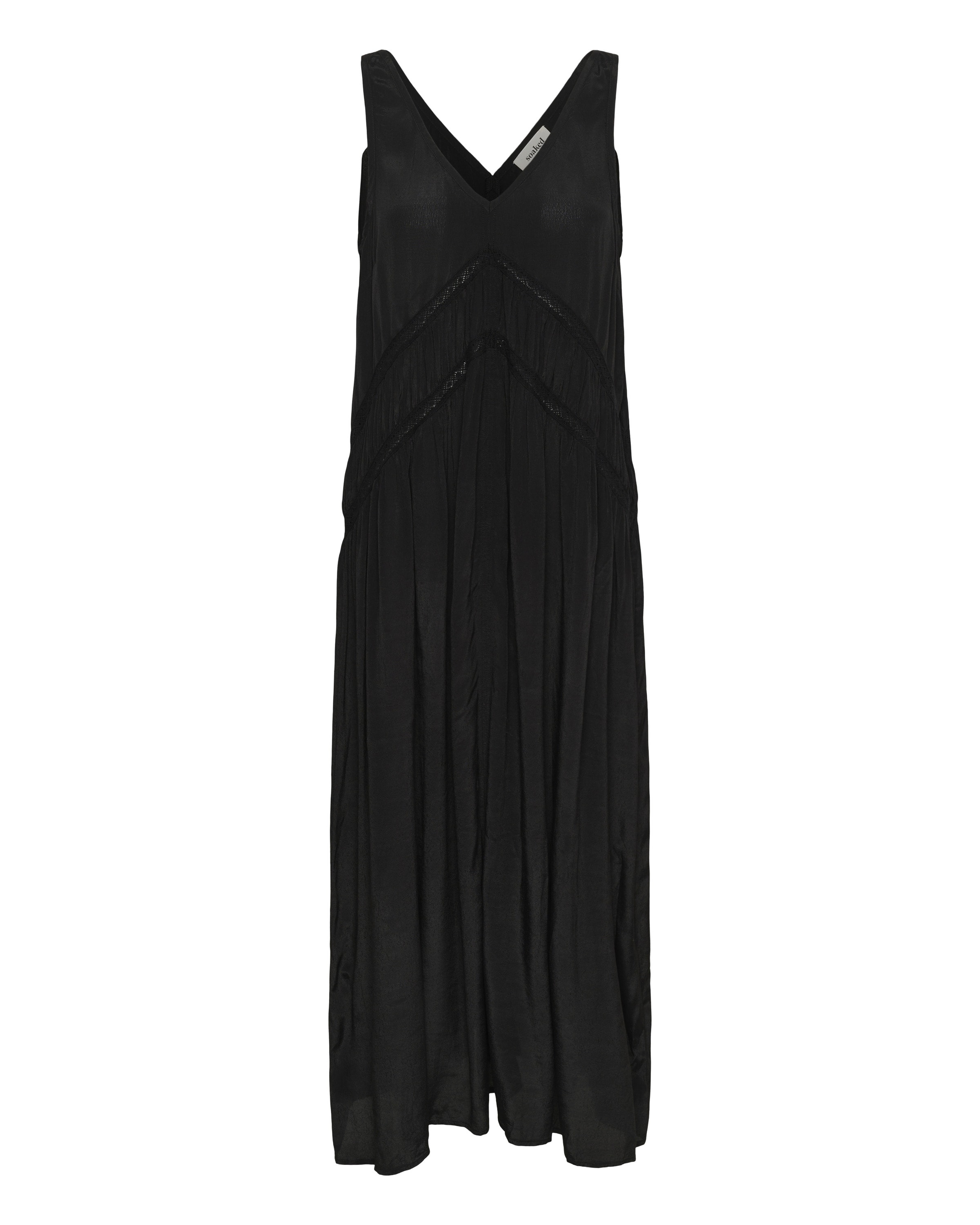 SOAKED IN LUXURY Kleid 'SLKleio' in Schwarz: Vorderseite