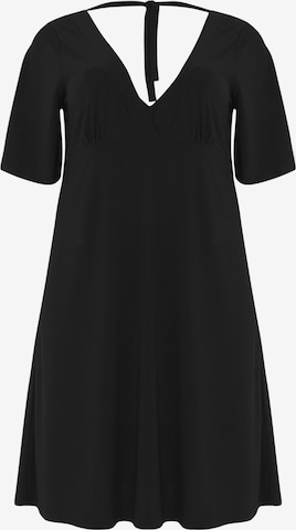 YOEK Dress in Black: front