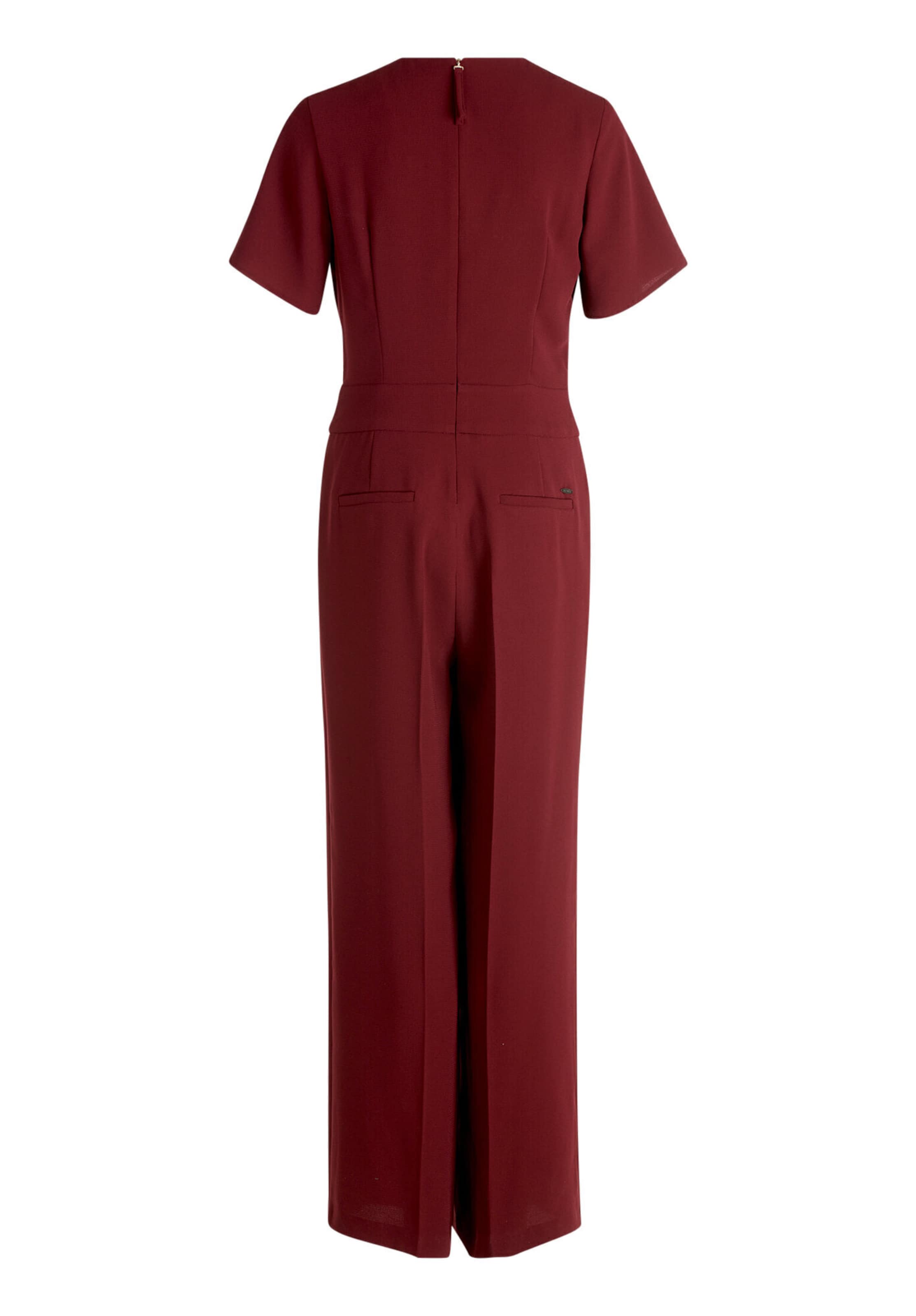Tuta jumpsuit di Betty & Co in rosso