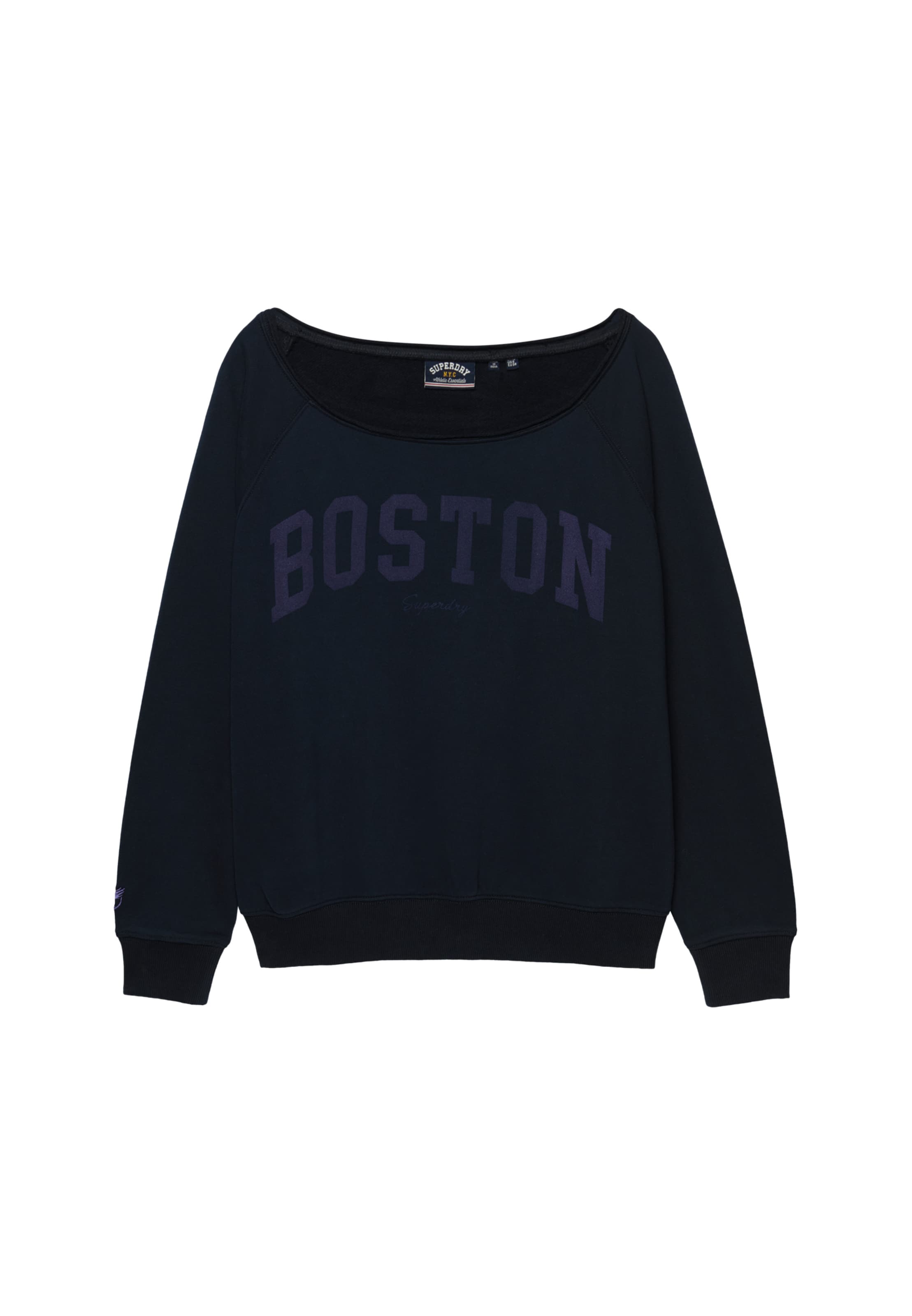 Superdry & Co Sweatshirt 'Athletic Essentials' in Blauw: voorkant