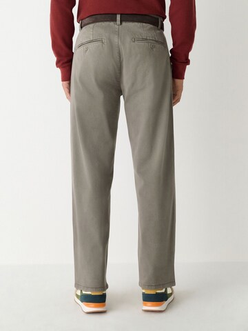 Next Regular Pleat-Front Pants in Grey