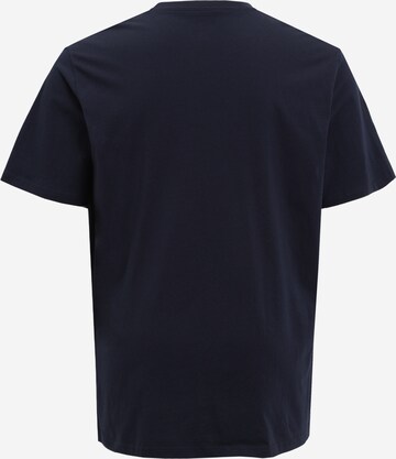 Jack & Jones Plus - Camiseta 'FOREST' en azul