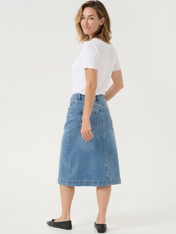 Jupe 'CR Jannie' Cream en bleu