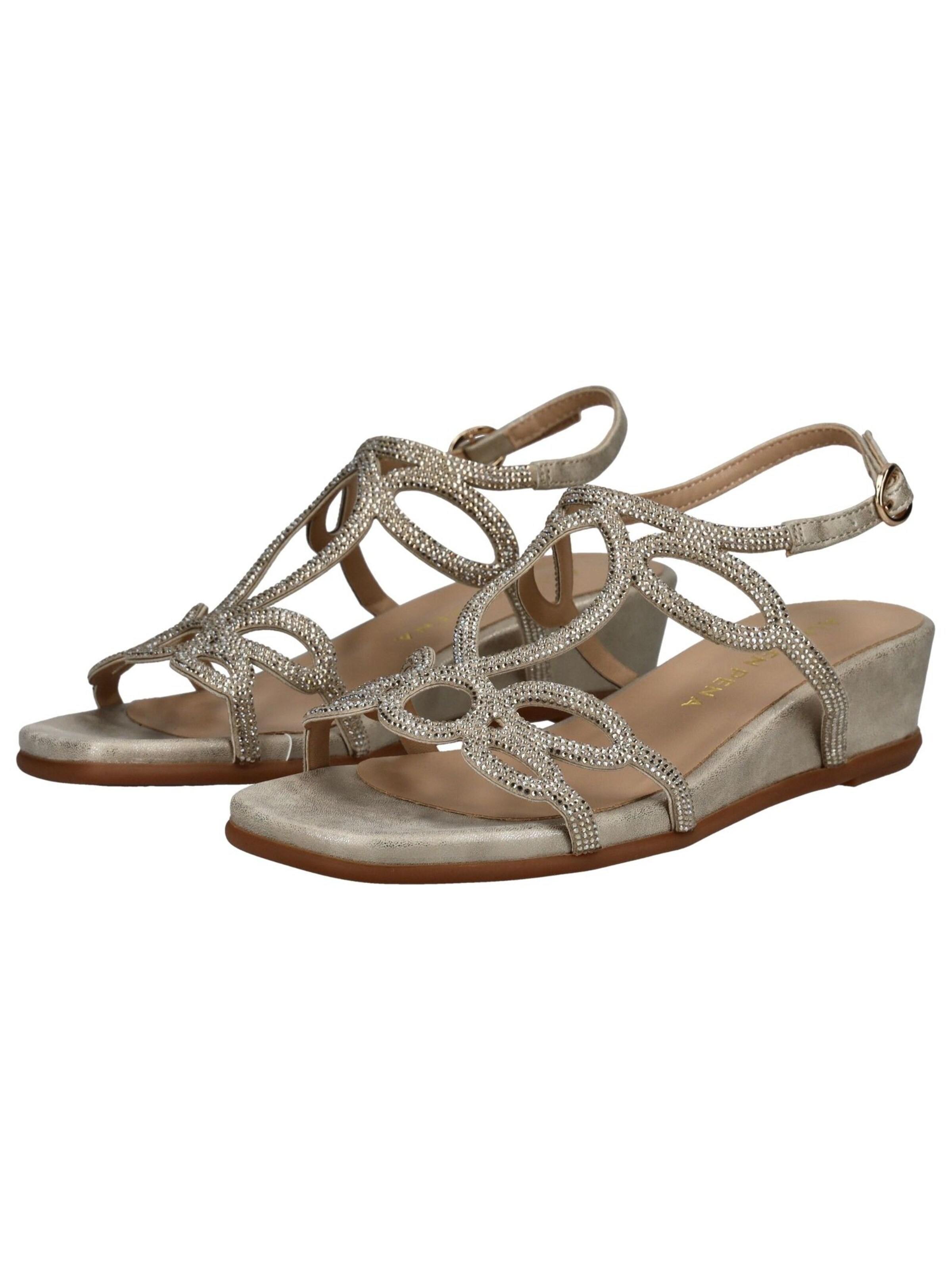 Sandales Alma En Pena en or