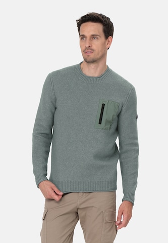Key Largo Sweater 'Floor' in Green: front