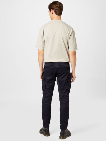 G-Star RAW Tapered Cargo nadrágok - fekete