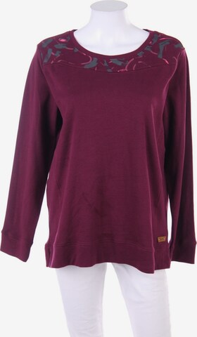 s'questo Sweatshirt & Zip-Up Hoodie in XL in Purple: front