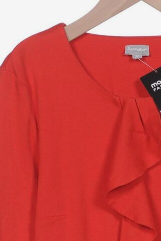 hessnatur Sweatshirt & Zip-Up Hoodie in S in Red
