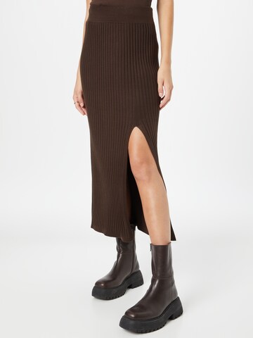mbym Skirt 'Bemi' in Brown: front