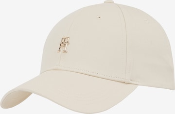 TOMMY HILFIGER Cap 'ELEVATED' in Beige: front